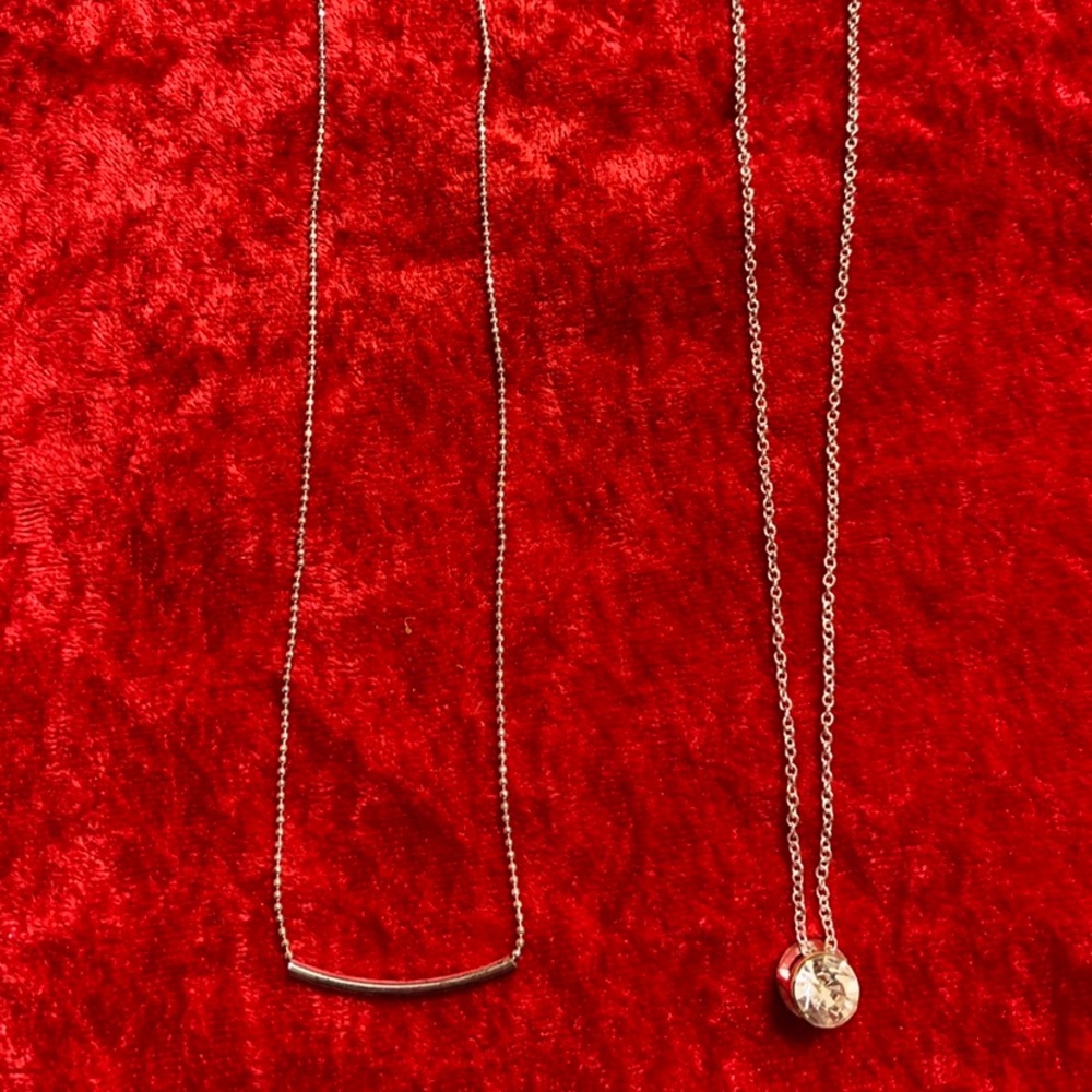 Layer necklaces